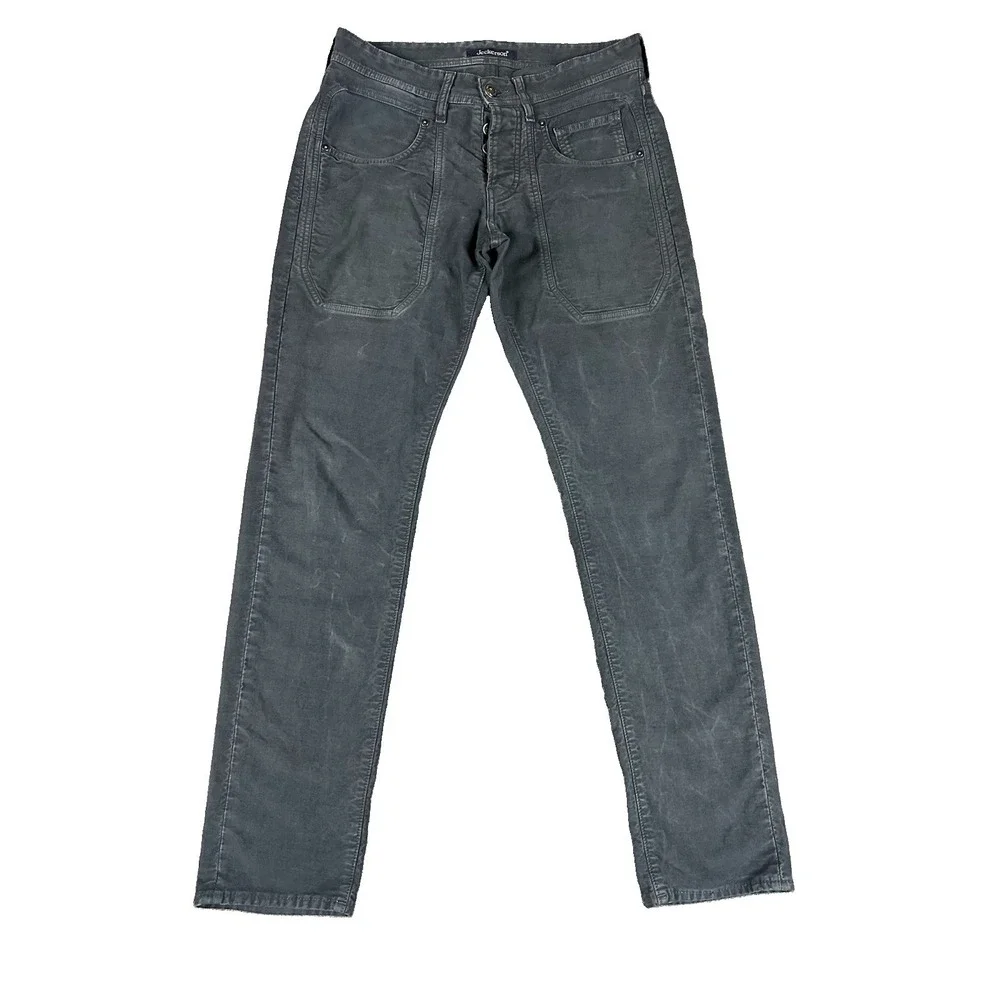 JECKERSON Men's Jeans Blue Patina  Cotton Stretch  Made In ITALY Size 31